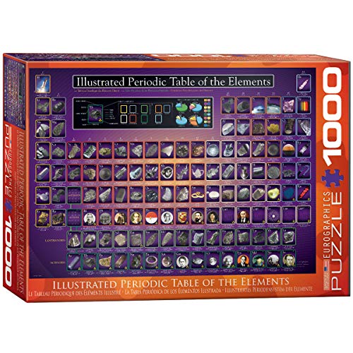 EuroGraphics Periodic Table Illustrated 1000 피스 Puzzle