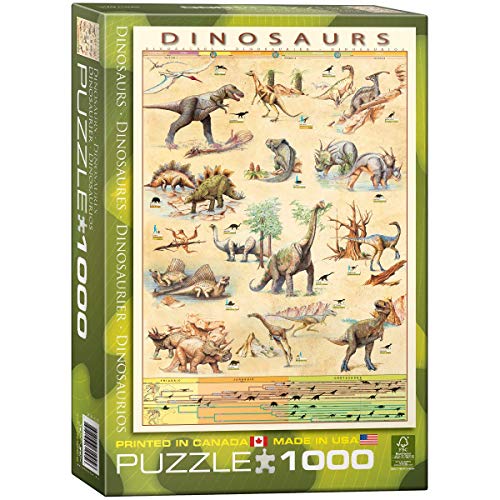 EuroGraphics Dinosaurs 1000 피스 Puzzle