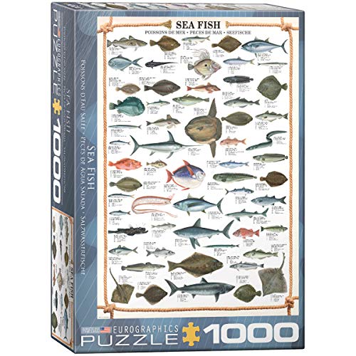 EuroGraphics Sea Fish 1000 피스 퍼즐 6000-0313