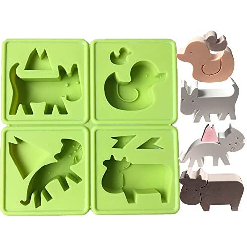 오리 개와 고양이 카프 soap 실리콘 몰드 아로마 석고 스톤 캔들 양초 수지제 핸드메이드 크래프트 차의 플래시 테이블 오너먼트 동물의 형태 초콜릿 케익 토퍼 데코레이션 1DK
