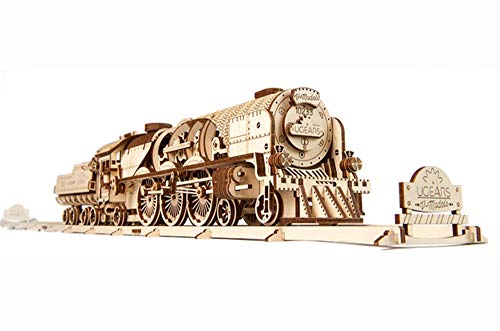 Ugears 유 기어의 V-Express Steam 트레인 Tender V-Express증기기관차 70058