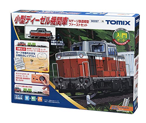 토미 텍 TOMIX N게이지 소형 디젤 기관차 철도 모형 퍼스트 세트 90097 입문