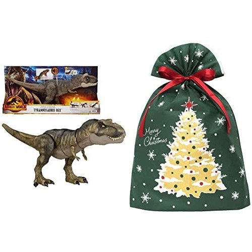 마텔 쥬라기 월드(JURASSIC WORLD) 새로운 지배자 슈퍼 물어 붙어! 짖는다T-《렛쿠스》 【전장:약53㎝】 【4세~】 HDY55 브라운 대