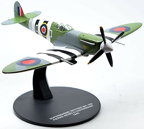 영국 공군 전투기 다이캐스트 모델 1/72 슈퍼마린 스핏파이어 MK. IXB 192 피에르 크로스테르만 1944 SUPERMARINE SPITFIRE 도장 완성품