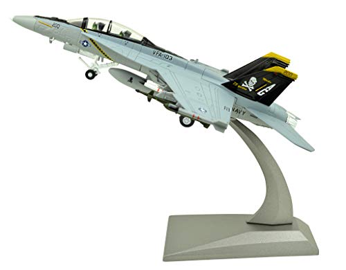 TANG DYNASTY TM 1/100 F/A-18B 전투기 공격기 합금제 완성품 미합중국 해군 도장 비행기 모형 모델