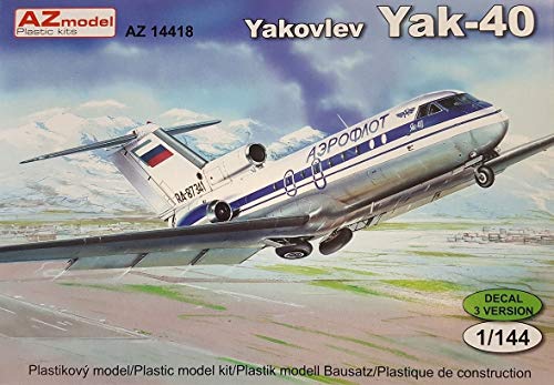 AZ모델 1/144 아에로플로트 Yak-40 프라모델 AZM14418