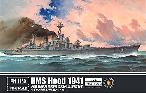 플라이 호크 1/700 영국 해군 순양전함 후드 1941 통상판 프라모델 FLYFH1160