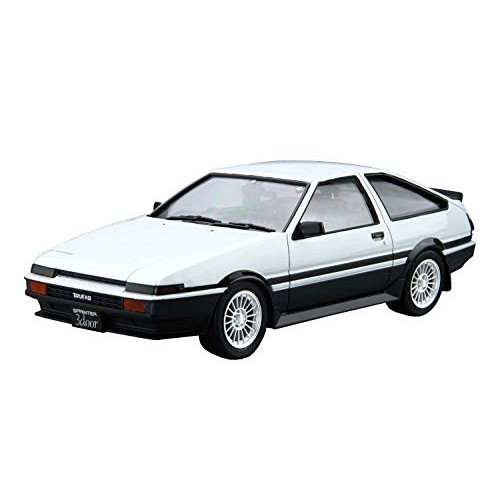청도 Aoshima 문화 교재사 1/24 더모델 카 시리즈 No.5 도요타 AE86 sprinter 트레이닝 노GT-APEX 1985 프라모델 (옵션택)