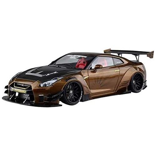 청도 Aoshima 문화 교재사 1/24 리버티 워크 시리즈 No.11 LB워크스 R35 GT-R 타입1.5 프라모델 (옵션택)