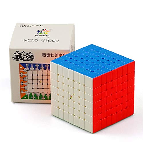 매직 큐브 LiangCuber YuXin 리틀 매직 M 7x7x7머그 네 T구마짓쿠큐부스텟카―레스 작은 마법 7x7퍼즐 스피드 큐브
