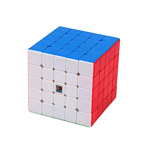 매직 큐브 LiangCuber Moyu Meilong 5x5x5 스티커 레스Meilong 5x5스피드 퍼즐 장난감