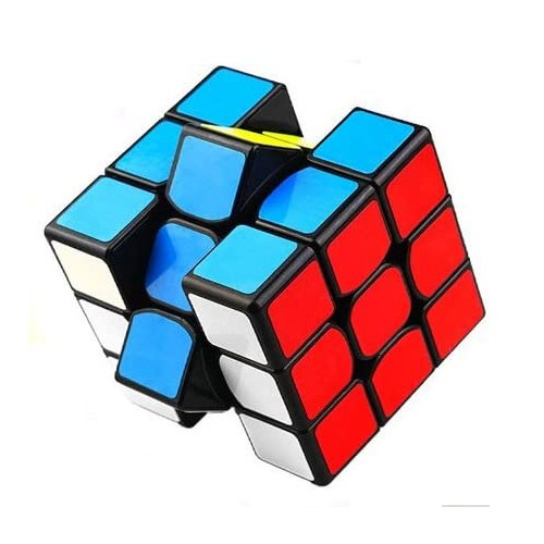 매직 큐브 경기용 3x3x3 세계 기준 배색 스무스 회전 마분 쪽,편 경기 입문 입체 퍼즐 블랙 매끄러움 6 면완성 공략 서부착싸다