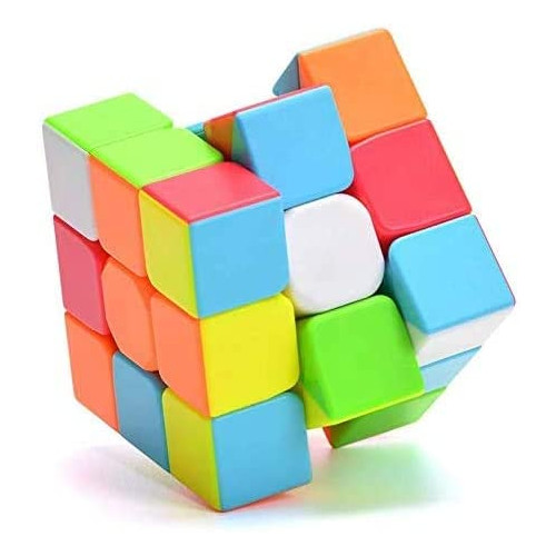 매직 큐브 QiYi 3x3스티커 레스 Magic Cube 마분 쪽,편 경기용 프로용 달인용 중급자용 POP 방지뇌 트레이닝