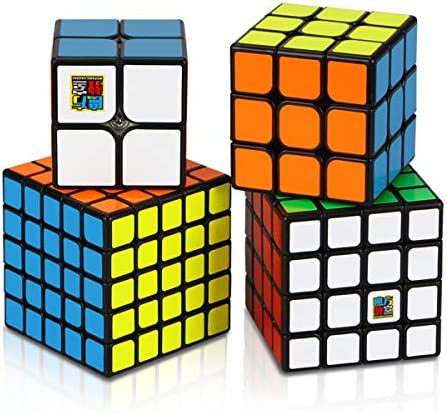 매직 큐브 세트 경기용 마분 쪽,편 2x2,3x3,4x4,5x5 입체 퍼즐 Magic Cube 경기 전용뇌 트레이닝 지육 장난감 2개세트 (옵션택1)