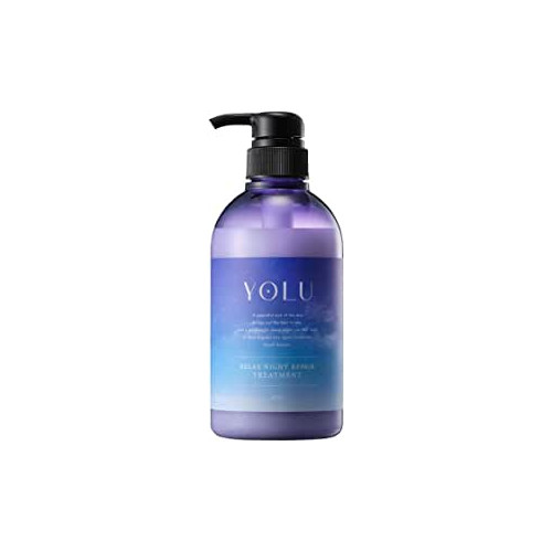 YOLU 트리트먼트 릴랙스 나이트 리페어 475g 헤어 케어 컨디셔너 남녀공용