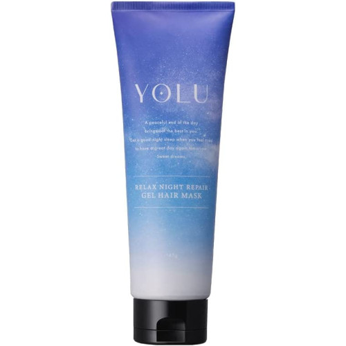 YOLU 헤어 마스크 릴랙스 나이트 리페어 145g 젤 헤어 마스크 팩 트리트먼트 씻어내는 데미지 보수