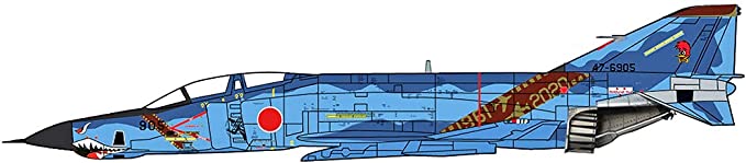 HOBBY MASTER 1/72 항공자위대 RF-4E 팬텀 II 501 비행대 2020년 기념 도장 w/정찰팟 완제품 HA19029