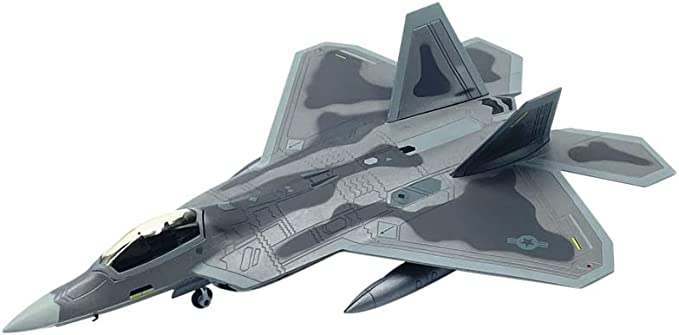 FLOZ 1/100 완제품 미국 USAF F22 Raptor Stealth Fighter Aircraft 다이캐스트 모델 전투기