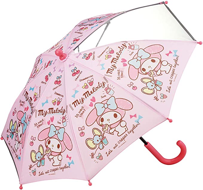 스케이터 어린이용 우산 35cm 23세용 마이 멜로디 간식 타임 산리오 UB0