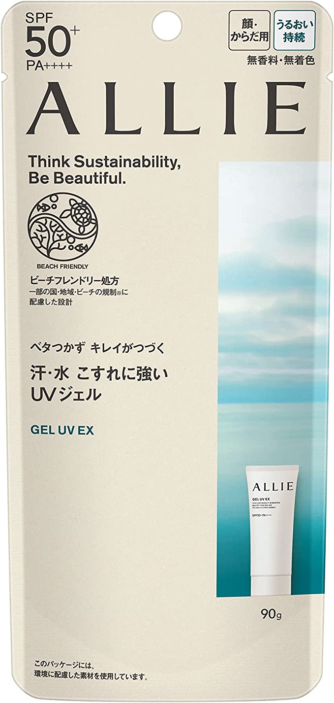 ALLIE 알리 크로노 뷰티 젤 UV EX+미니 샘플 포함 SPF50+ PA+++자외선 차단제얼굴 바디용