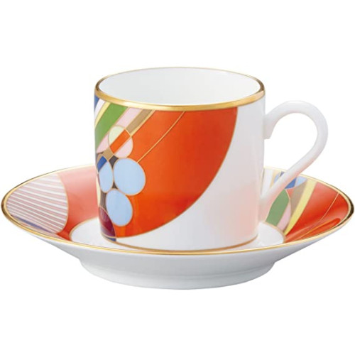 Noritake 노리다케 커피 잔 & 받침 125cc 프랭크 로이드 라이트 마치 벌룬스 본차이나 WT59881/4947