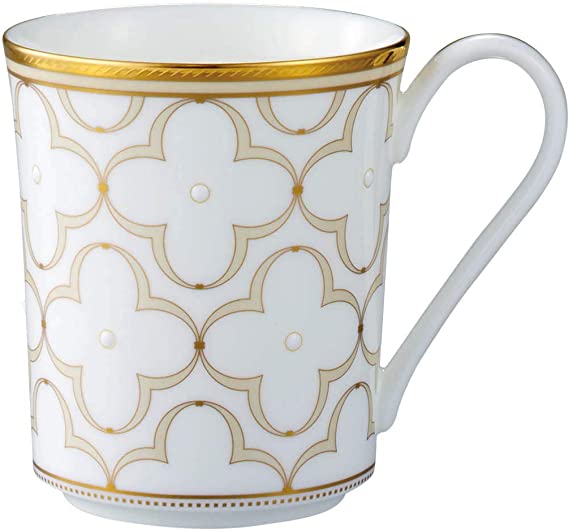 Noritake 노리다케 머그컵 약 395cc 트레폴리오 골드 1개 골드 본차이나 T93656/4945
