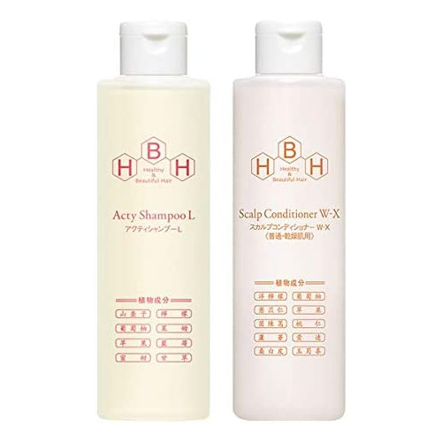 발모 전문 리브 21 액티 샴푸 L & 두피 컨디셔너 W-X (보통 · 건성 피부용) 200ml