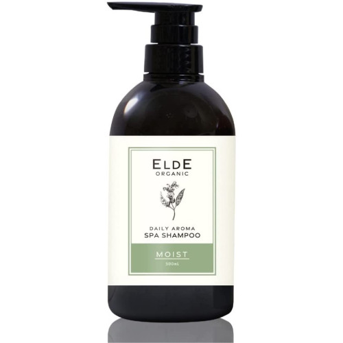 ELDE 유기농 샴푸 500ml 아로마향 실리콘프리 털빠짐 가지털 손상보수 두피케어 허벌 보태니컬성분 아로마 스파 릴렉스 마사지