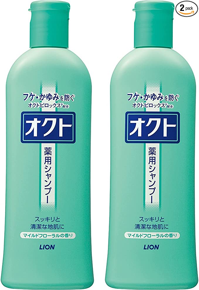 【묶음 구매】옥토 샴푸 (의약외품) 320ml (x2)