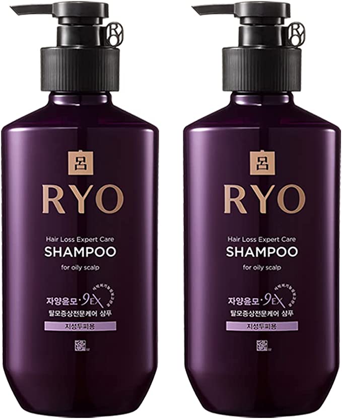 amore pacific 아모레퍼시픽//여려/여려 탈모케어 최고급 수준 자양윤모 지성샴푸(400ml) 2개 세트 Honest Skin 해외직배송