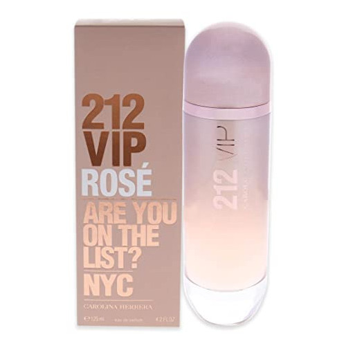 캐롤라이나 에레라 212 VIP 로즈 여성 EDP 스프레이 4.2온스