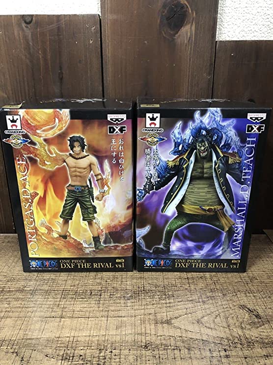 ONEPIECE 원피스 DXF RIVAL vs1 피규어 에이스 검은수염 티치 2종세트 Z1