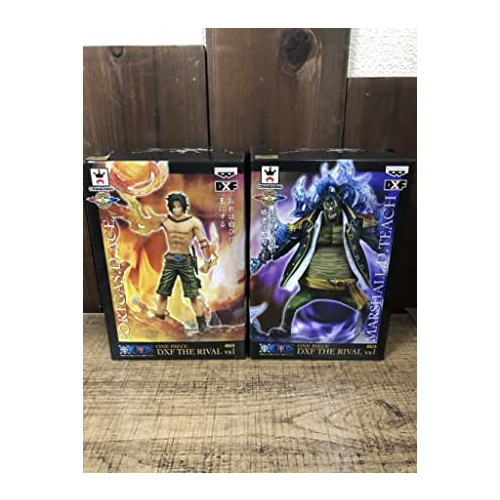 ONEPIECE 원피스 DXF RIVAL vs1 피규어 에이스 검은수염 티치 2종 세트 ZZ-18