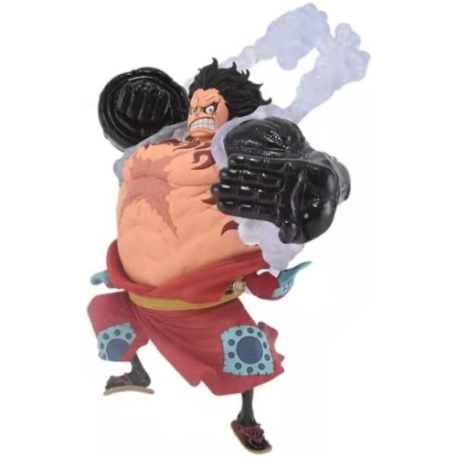 애니메이션 피규어 원피스 킹 아티스트 MONKEY.D.LUFFY GEAR4-와노쿠니-루피 장식물 선물 와노쿠니 시카지로飞