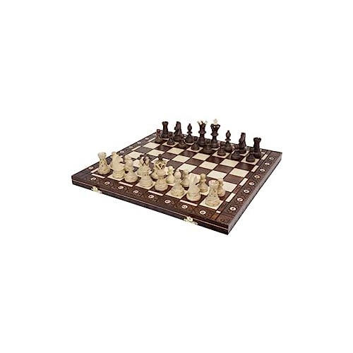 (중고) Wegiel 폴란드제 목제 체스 세트 앰배서더 52cm