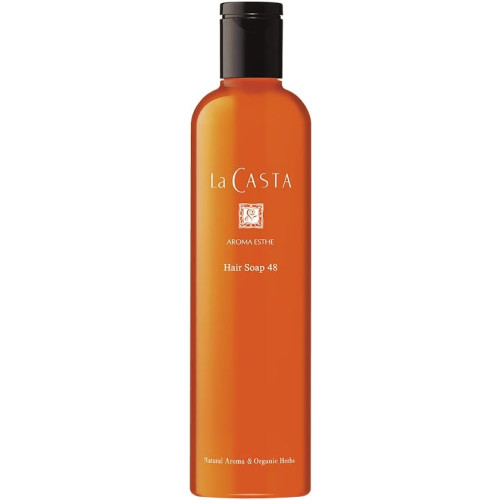 La CASTA(라 캐스터) 라 커스터 아로마 에스테틱 헤어 비누 48 샴푸 탄력있는 윤기나는 머리로 - ― 300ml
