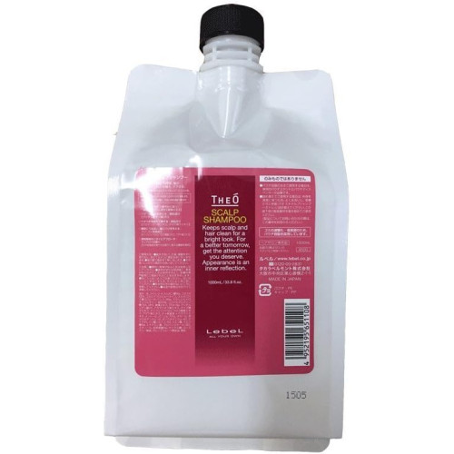 르벨코스메 르벨(lebel) 지오 스칼프 샴푸 1000ml 리필 레드 1.0리터 (x1)