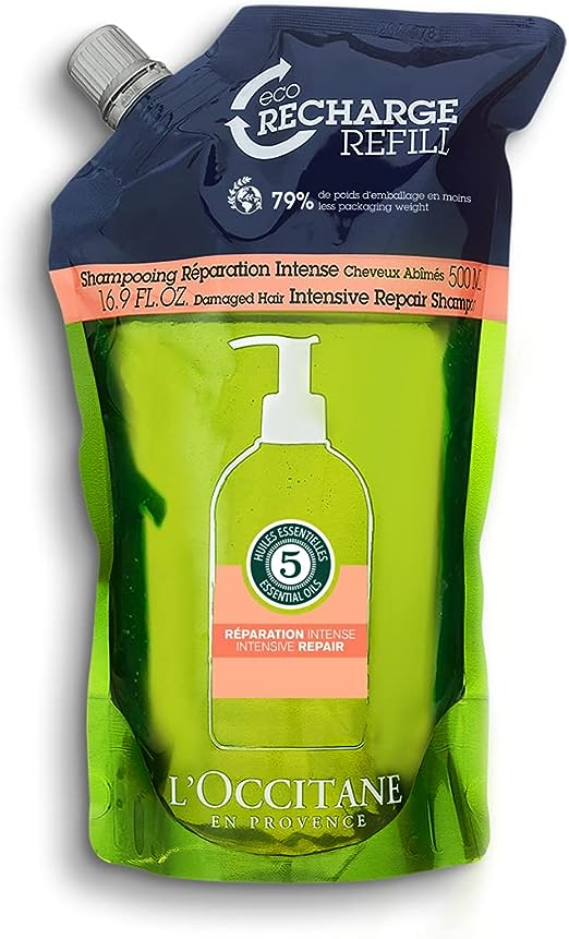 록시땅(L'OCCITANE) 파이브하브스 리페어링 샴푸 리필 500mL 500밀리리터 (x1)