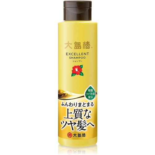 오시마츠바키 엑설런트 샴푸 300mL 동백유 에이징 케어 볼륨 업 두피에 좋은