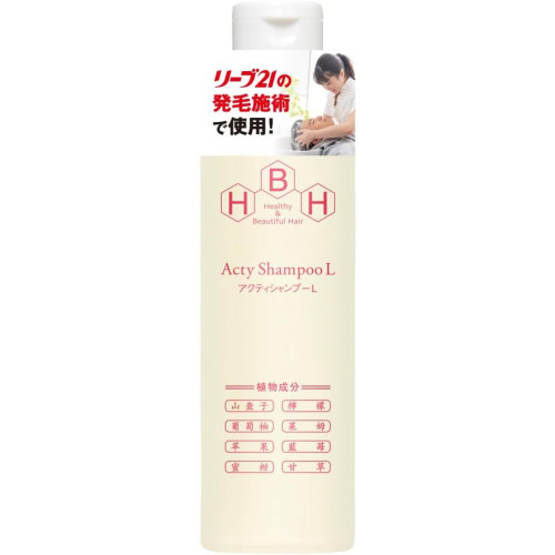 발모 전문 리브 21 액티 샴푸 L 여성용 200ml 산후 아미노산 샴푸 여성 합성 첨가물 미사용 두피 케어