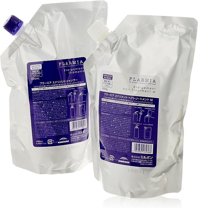 밀본플라미아매니지먼트 샴푸 1000ml 트리트먼트 M 1000g 리필