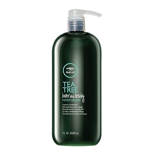 Tea Tree Hair and Body Moisturizer Leave-In Conditioner, Lotion, After-Shave Cream, For All + Skin Types