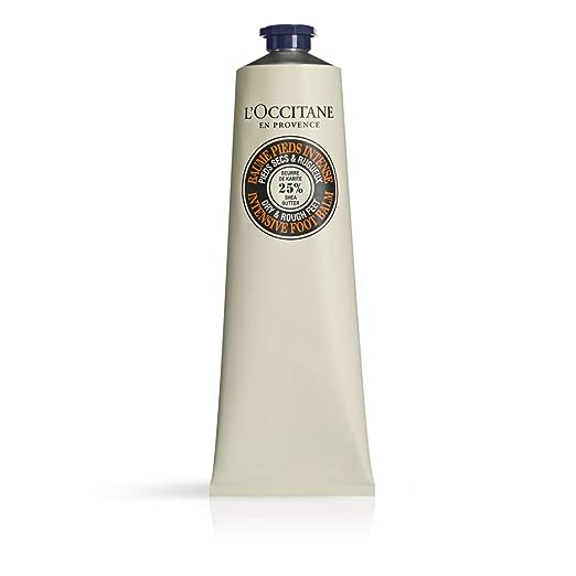 LOccitane Shea Butter Intensive Foot Balm - Nourishing and Soothing for Dry Feet, 5.3 oz