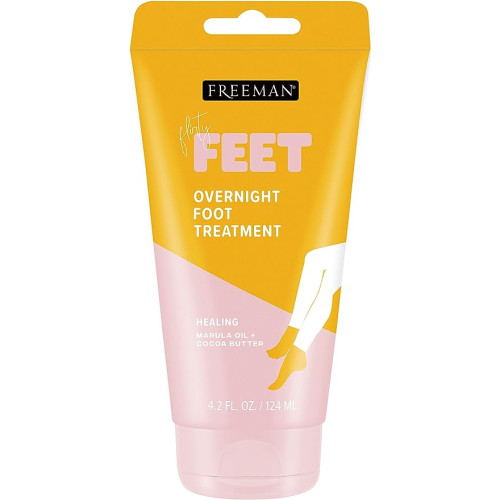 FREEMAN Bare Foot Overnight Treatment 4.2 Ounce (124ml) (2 Pack) (18401-QBC-OS)