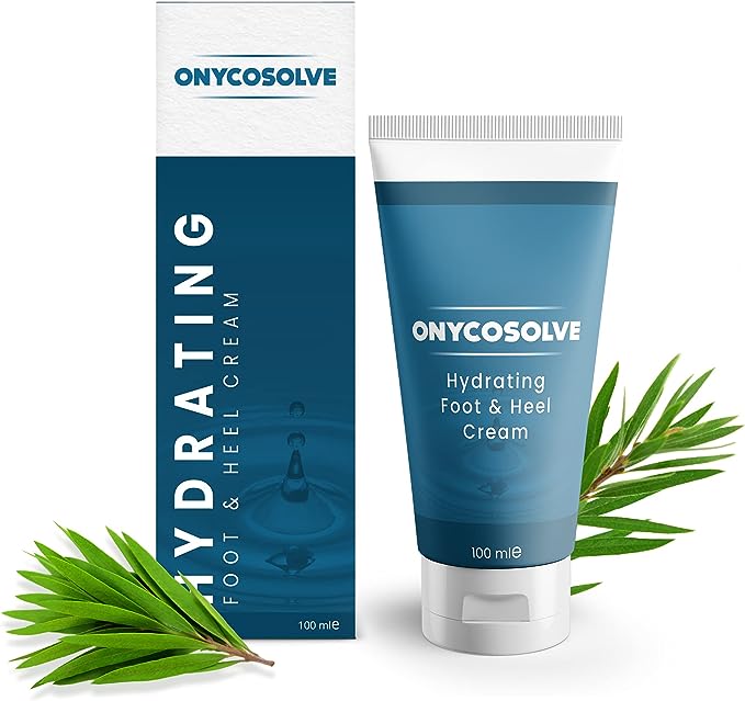 Onycosolve Hydrating Foot & Heel Cream | Softens and Smoothes The Skin of The Feet | Feet Help | Feet Recovery | Heel Recovery | Prevents Cracked Heel Skin