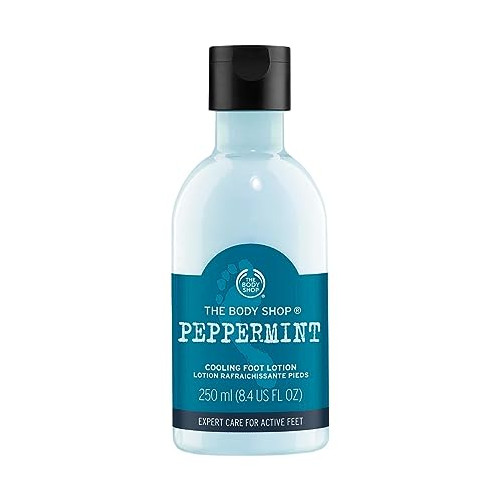 The Body Shop Peppermint Cooling Foot Lotion – For Tired Feet – 8.4 oz