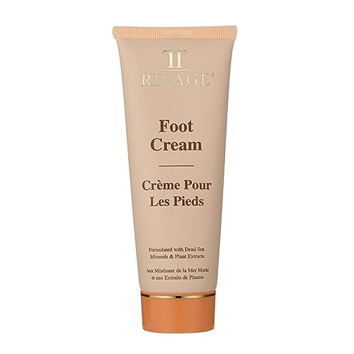 RIVAGE NATURAL DEAD SEA MINERALS FOOT CREAM 100ml FORMULATED with