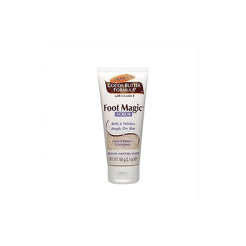 Palmers Cocoa Butter Foot Magic Scrub 2.1 Ounce (62ml) (6 Pack)