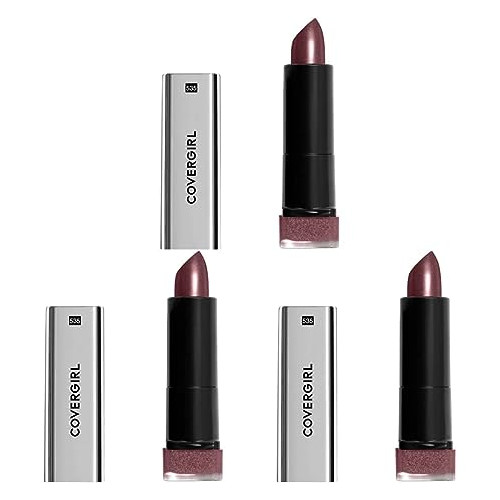 COVERGIRL Exhibitionist Lipstick Metallic, Rendezvous 535, 0.123 Ounce (Pack of 3)