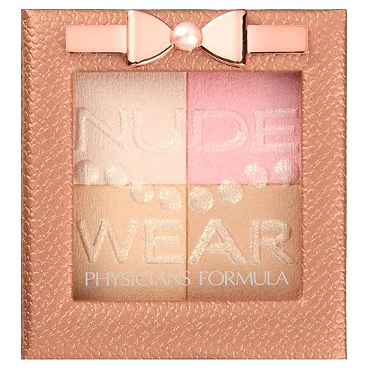 Physicians Formula Nude Wear Custom Glow Palette, Light, 0.24 Ounce